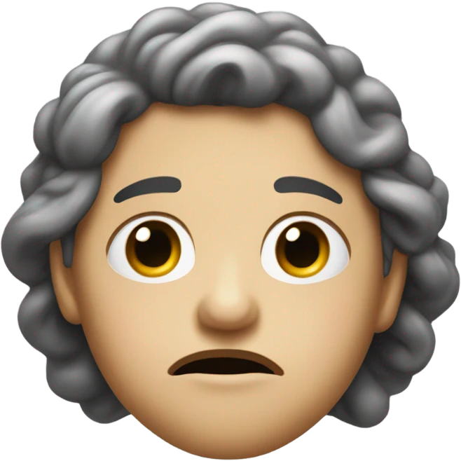 Disgusted emoji