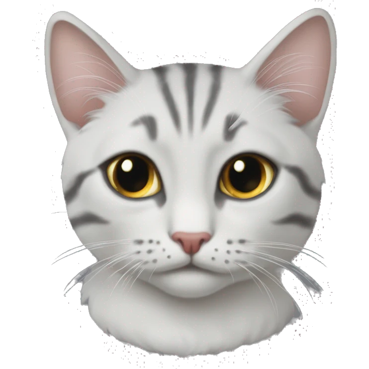 Бедая сибирская кошка в короне emoji
