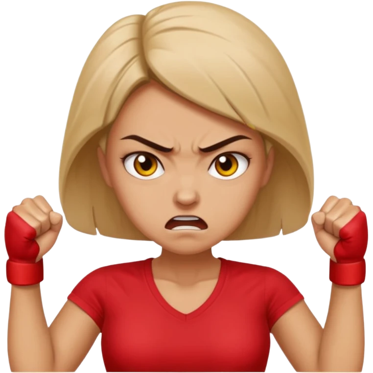 Angry woman emoji