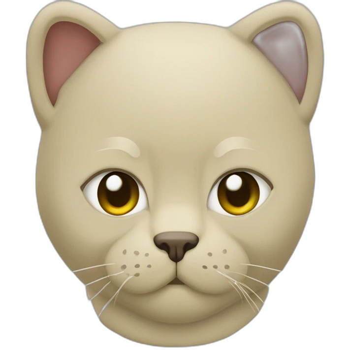 美国短毛猫-虎斑猫-有点胖-眼睛间距比较远-黄绿色眼睛 emoji