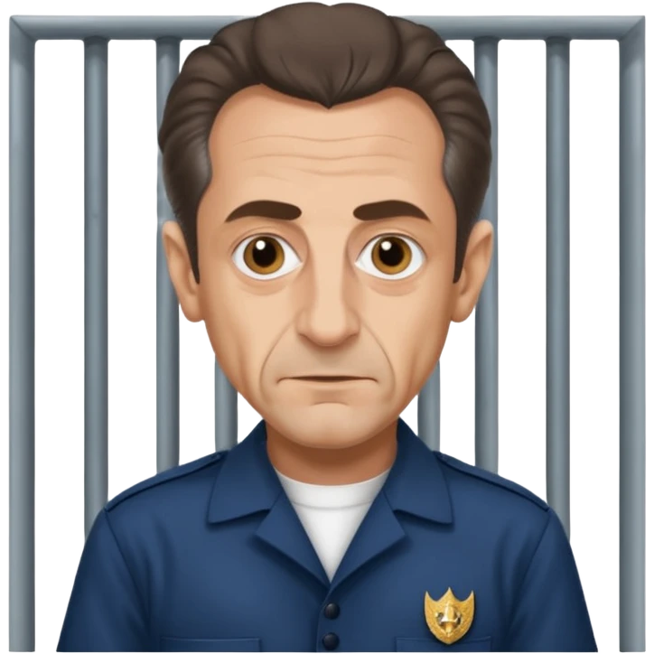 Nicolas sarkozy en prison  emoji