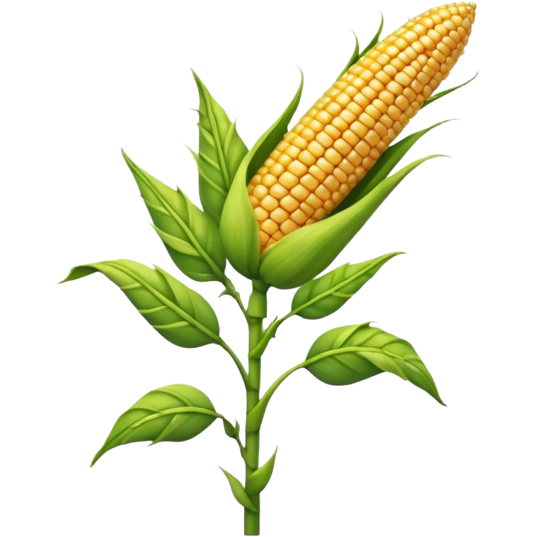 Make the wilted rose emoji but a stalk of corn but shaped like this emoji: 🥀🥀🥀 emoji