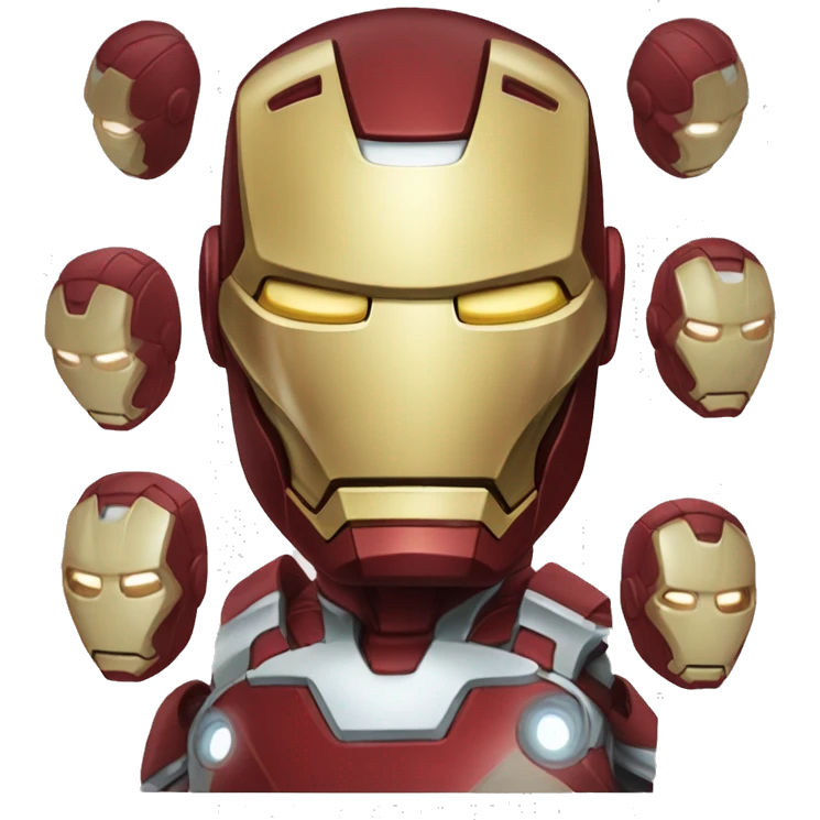Ironman berotot  emoji