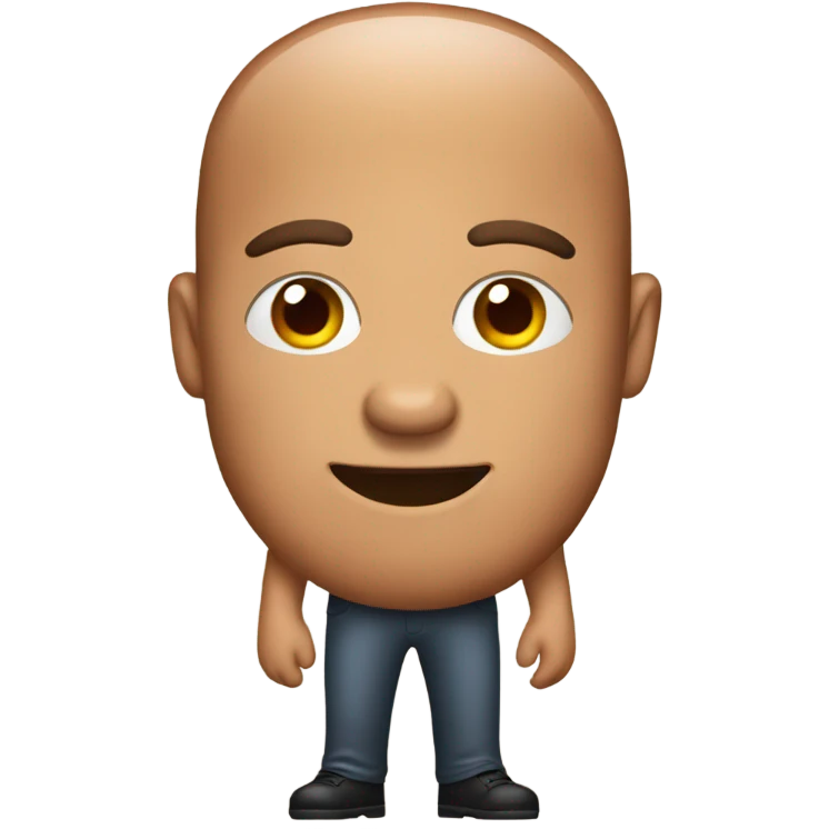Man with sausage by legs emoji
