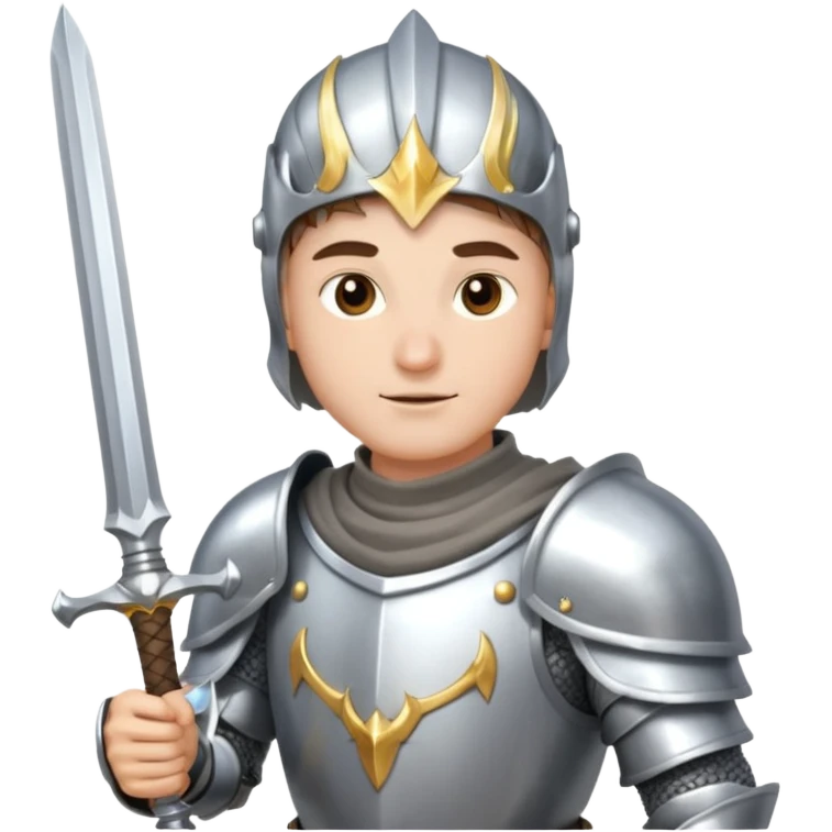  a knight wielding magic sword emoji