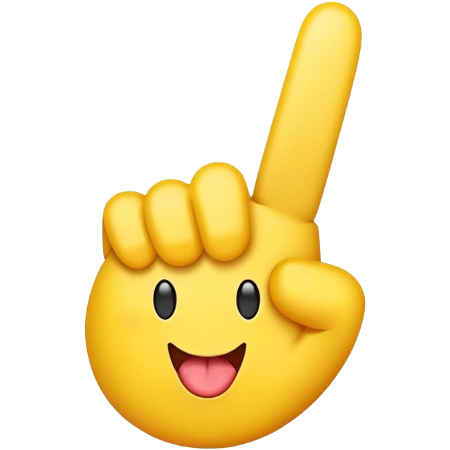 Emoji sticking out their tongue while sticking the middle finger emoji
