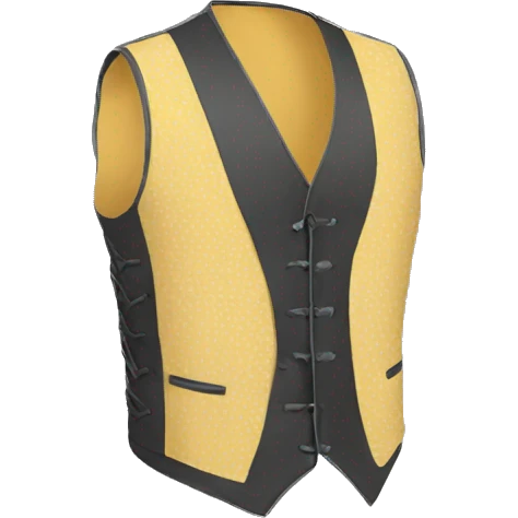 trendy vest emoji