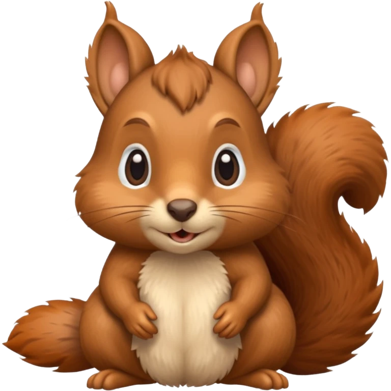 cosy squirrel emoji