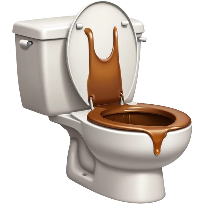diarrhea exploding out the toilet  emoji