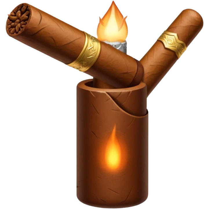 a hidden cigar emoji
