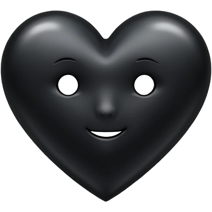 Q sea este 💘 pero q se de color negro  emoji