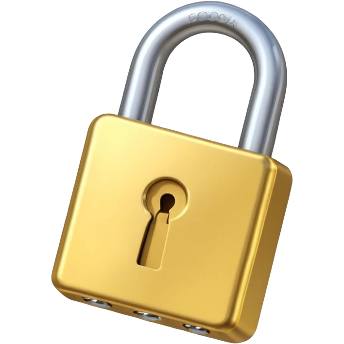 padlock with key emoji