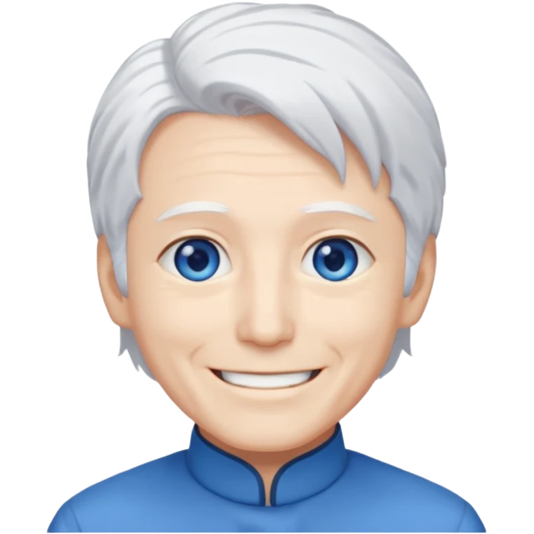 Satoru Gojo sonriendo emoji