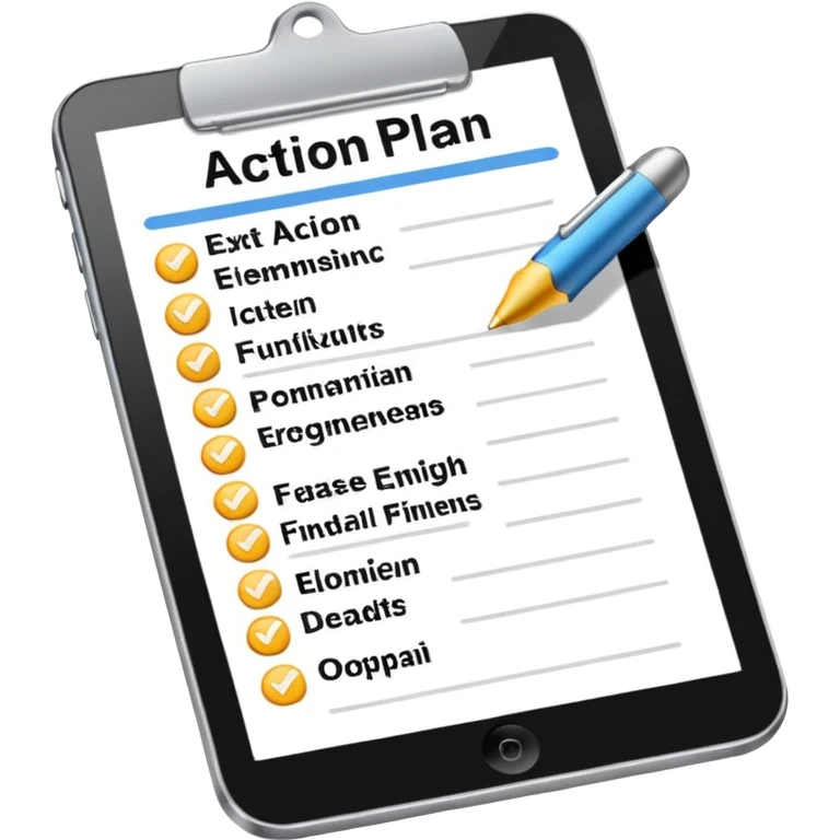 action planning emoji