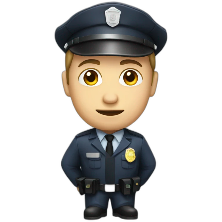 Forensics cop emoji