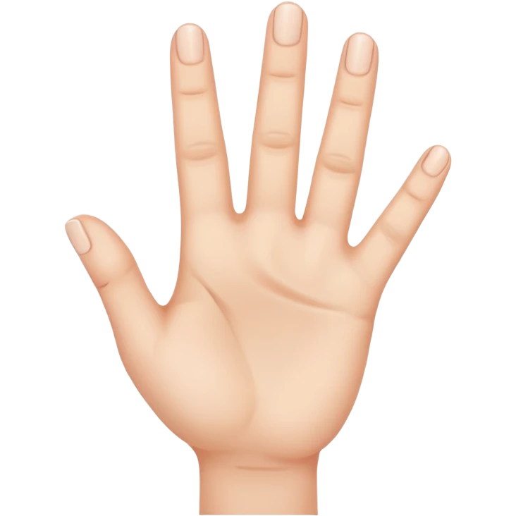 3 fingers hand  emoji