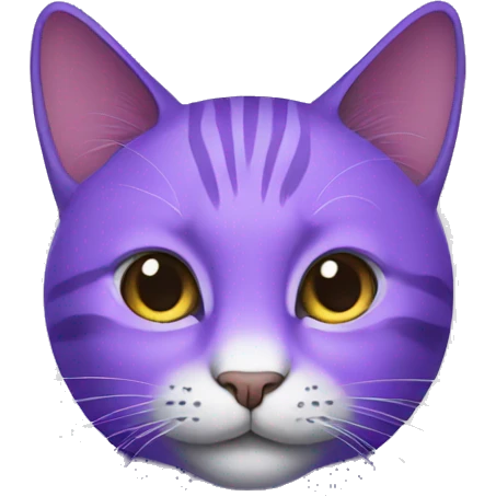 purple cat emoji