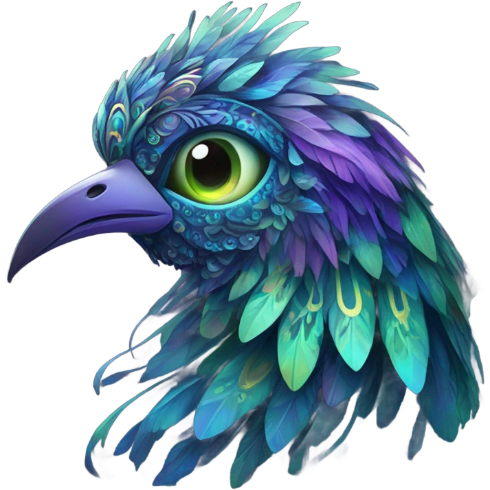 Fantasy bird emoji