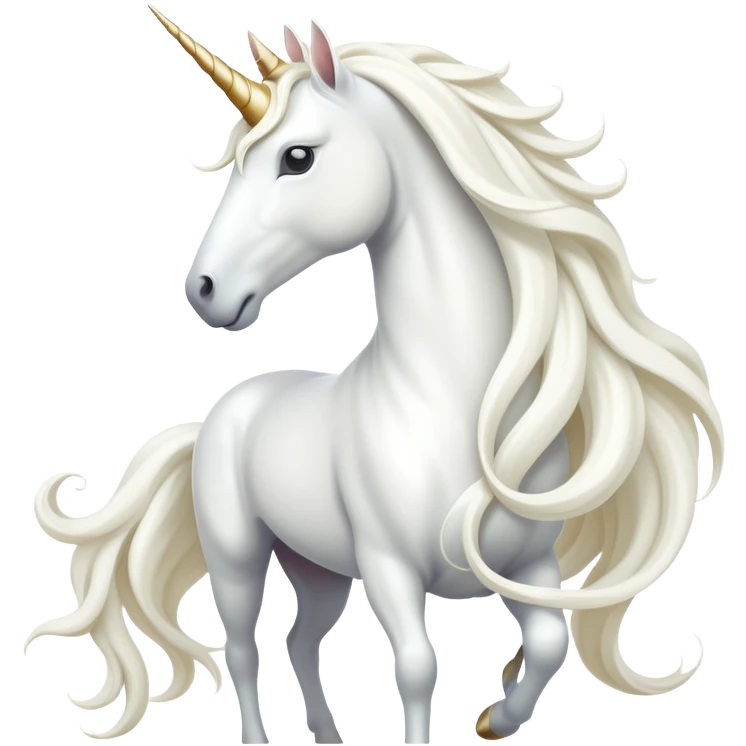 cinematic-beautiful-white-unicorn-emoji,-poised-and-regal,-with-a-slender,-ethereal-form-draped-in-a-pristine-white-color,-a-flowing-mane-and-tail,-and-a-white,-spiraled-horn-that-radiates-pure-light,-simplified-yet-sharp-and-majestic emoji
