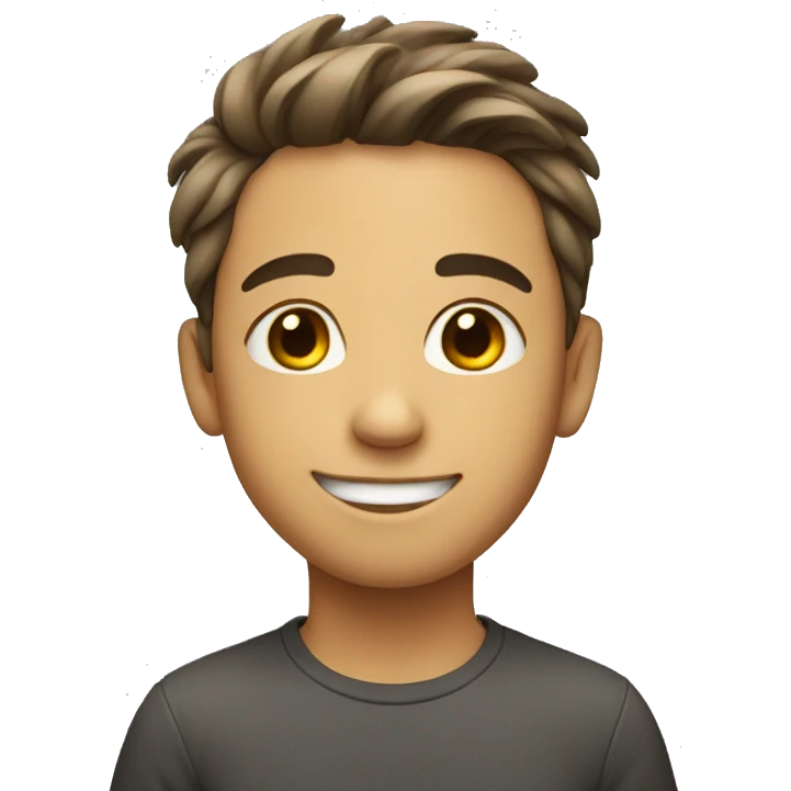 boy is smiling emoji