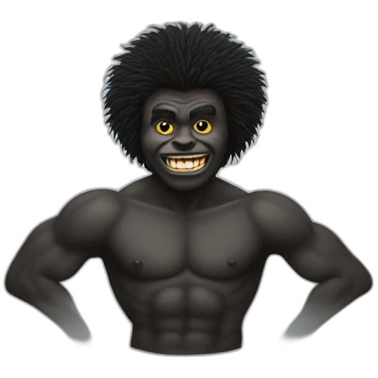 gollywog wrestling emoji