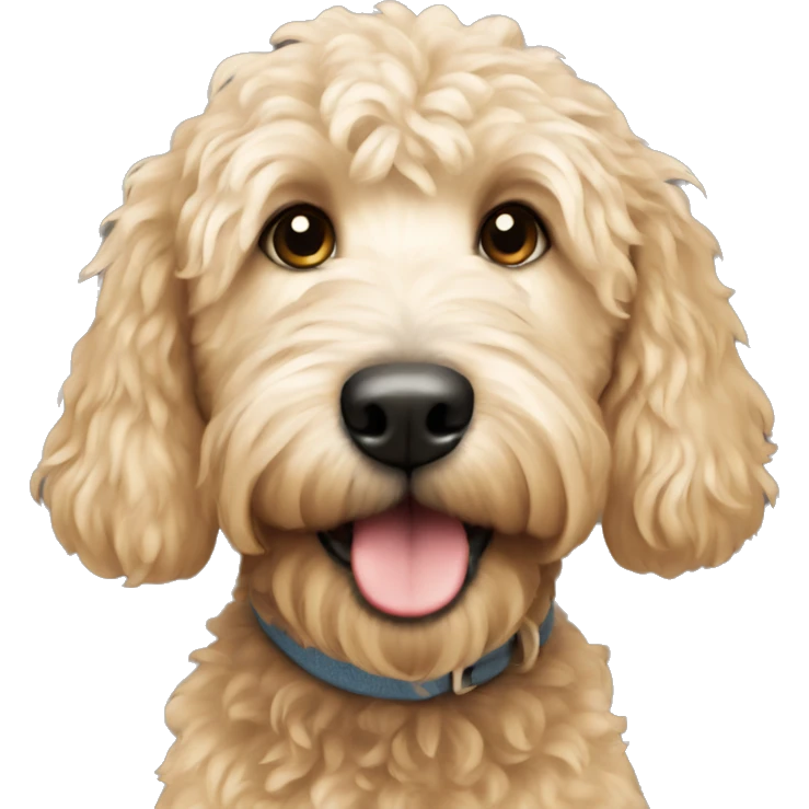Golden doodle emoji