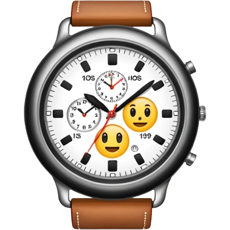 analog watch emoji
