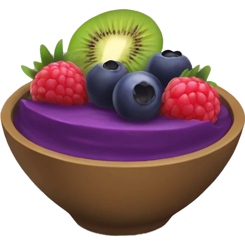 Acai Bowl emoji