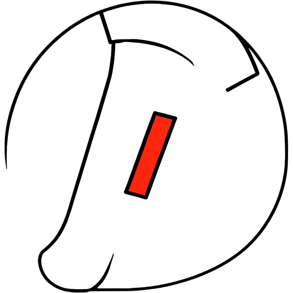 red exclamation point emoji
