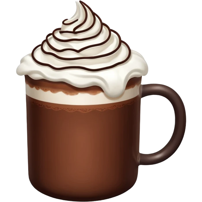 Hot chocolate emoji