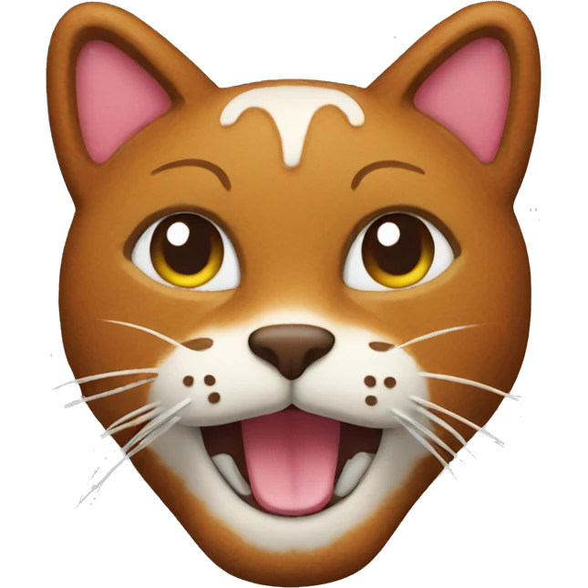 gingerbread cat emoji