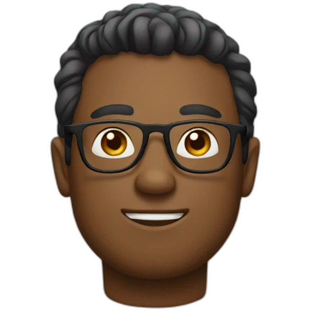 Horseman wearing glasses  emoji