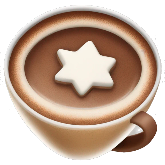 Cup of nice hot chocolate emoji