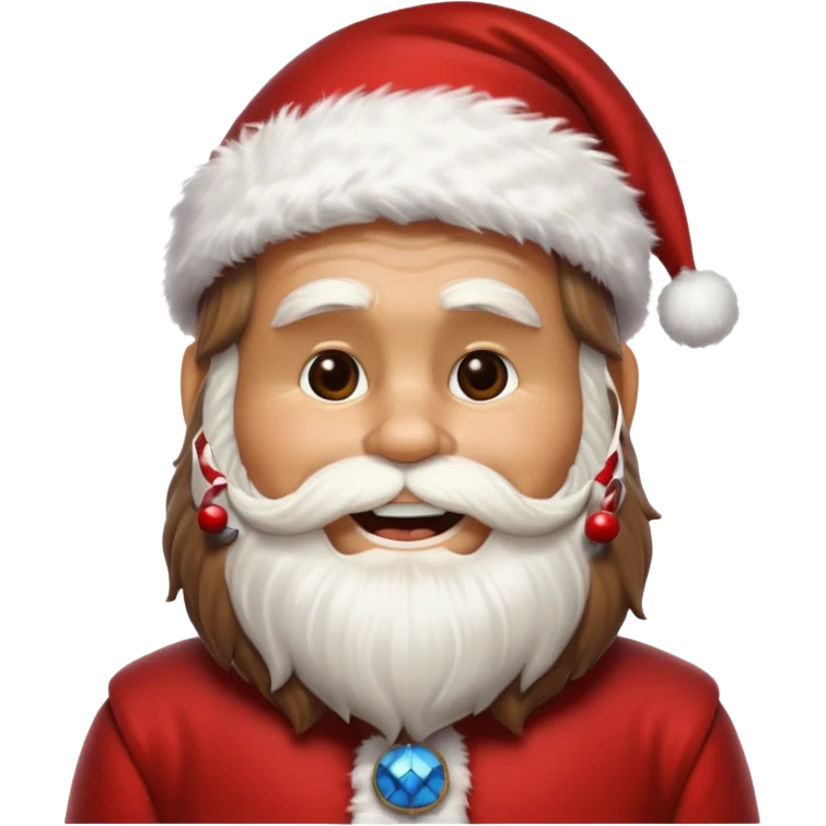 chewbacca santa emoji