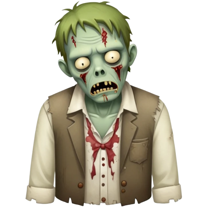 sleepy zombie clerk emoji