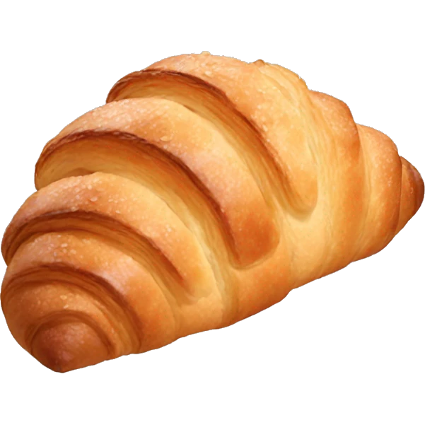Almond croissant emoji