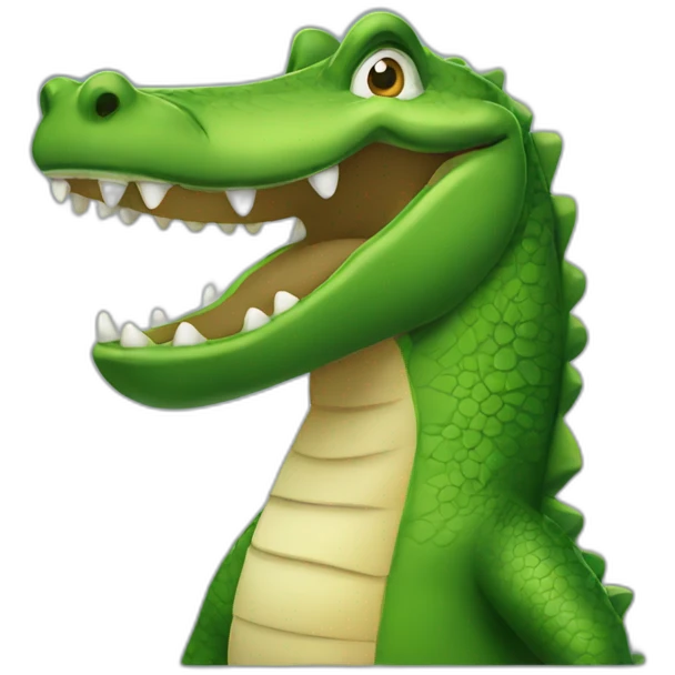 cash alligator emoji
