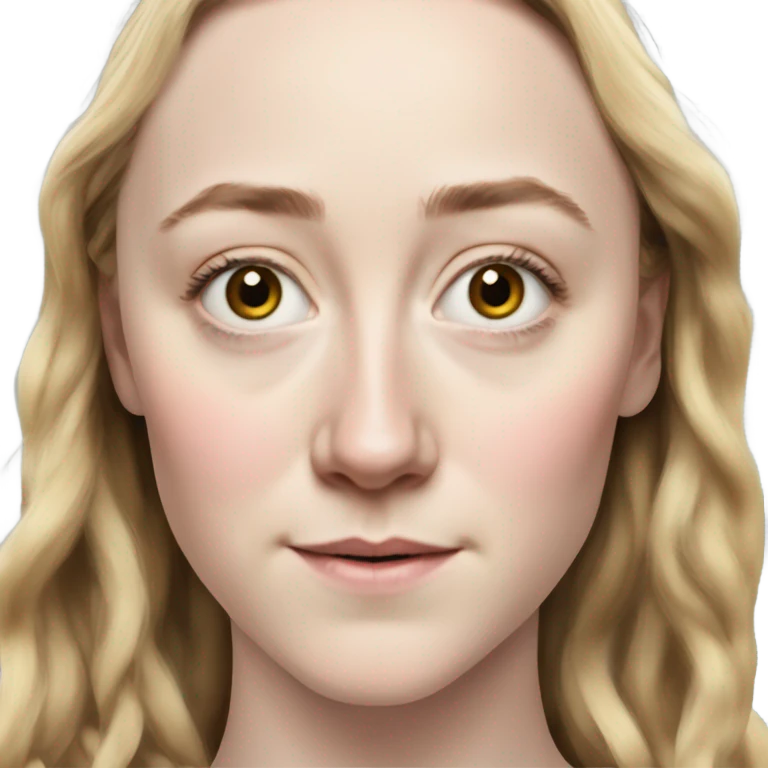 Saoirse Ronan realistic emoji