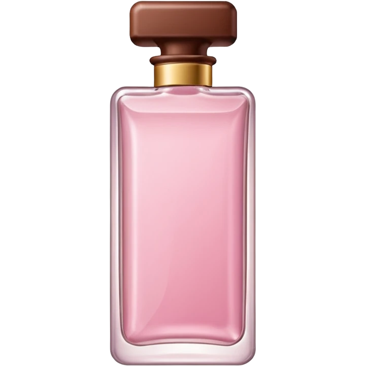 A light pink chocolate bar perfume bottle   emoji