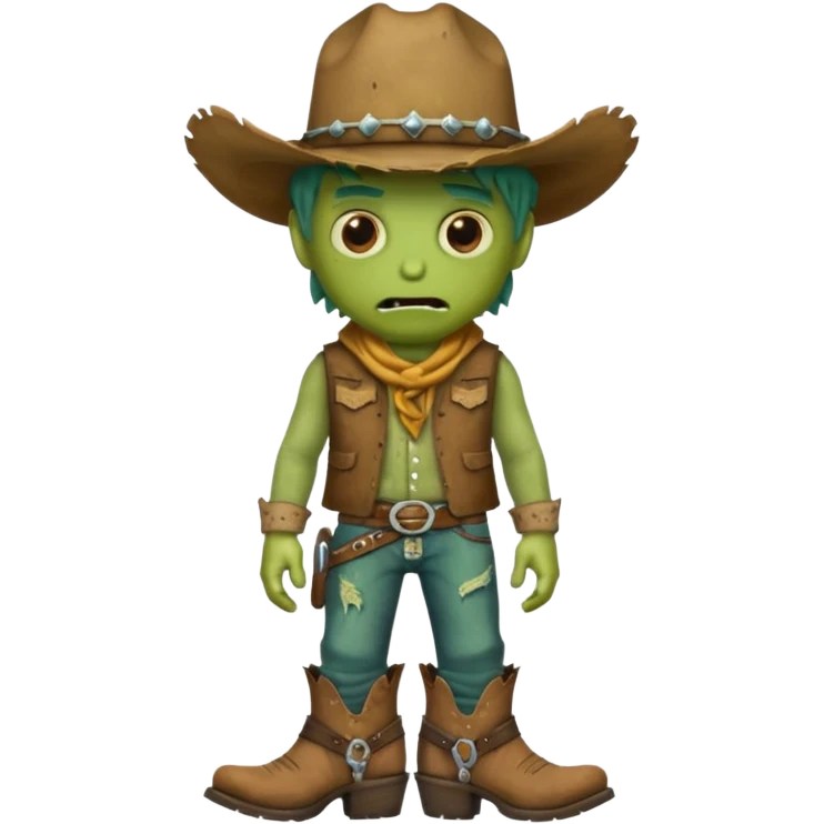 monster cowboy emoji