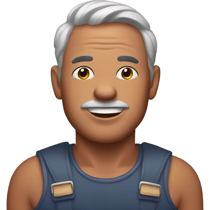 man on a pig emoji