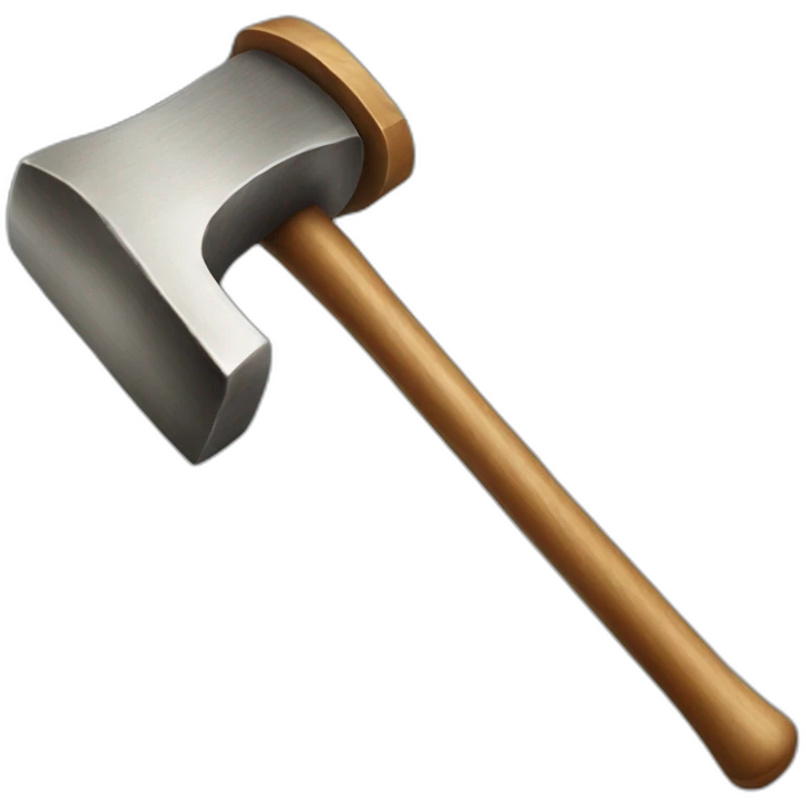 Auction hammer emoji