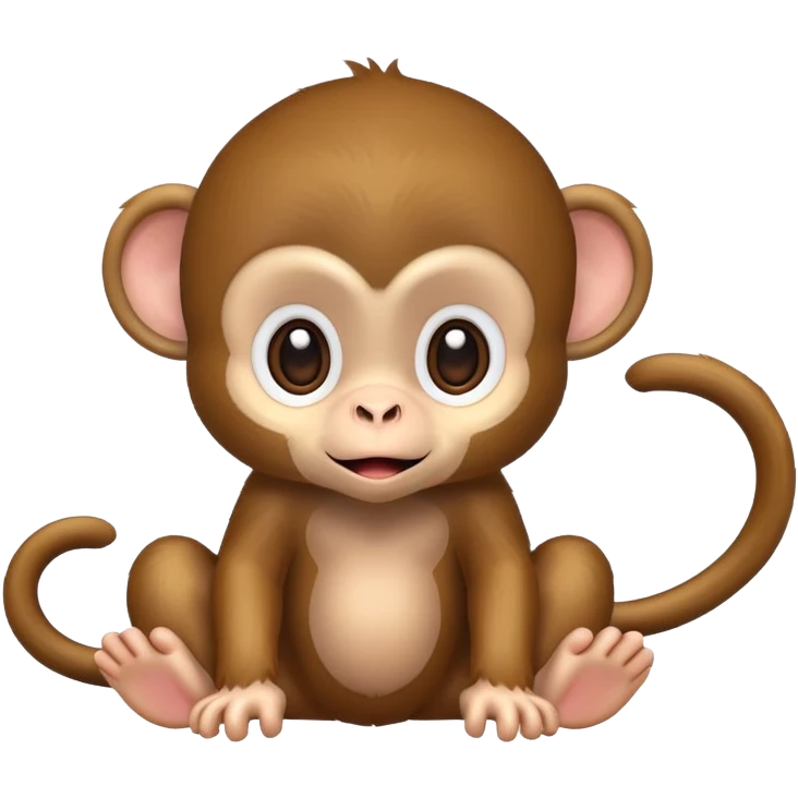 Baby monkey  emoji