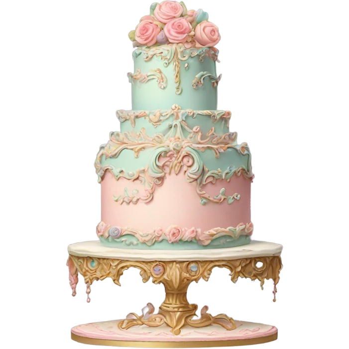 rococo cake emoji