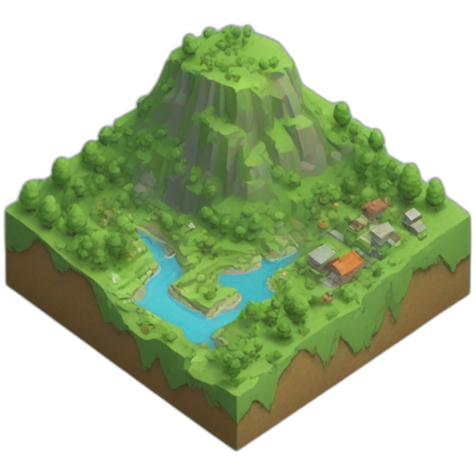 isometric-land emoji