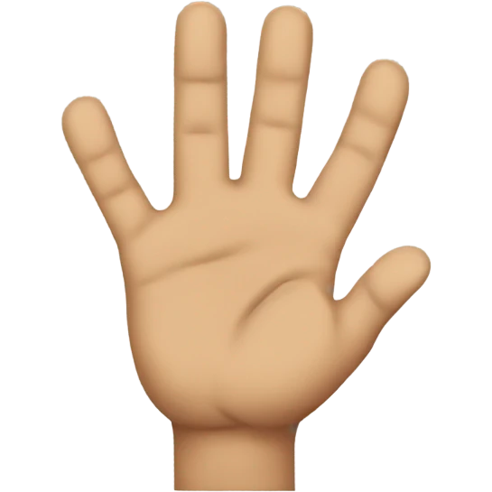 Fingers crossed emoji