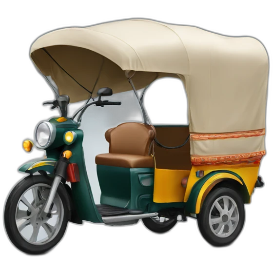 indian autorickshaw  emoji