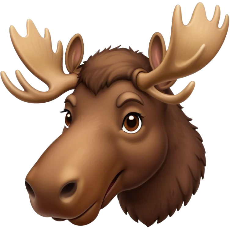 female moose emoji