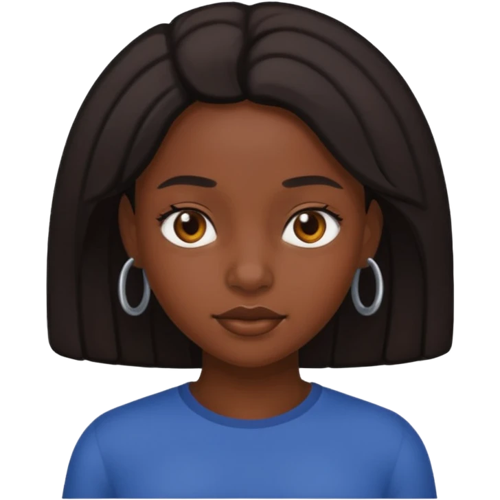 black girl emoji