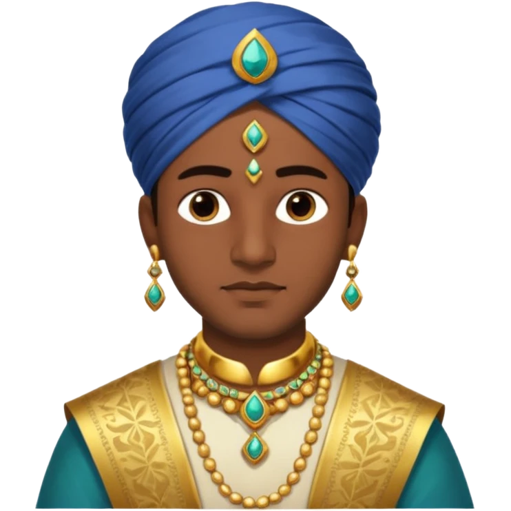 1600's Indian male emoji